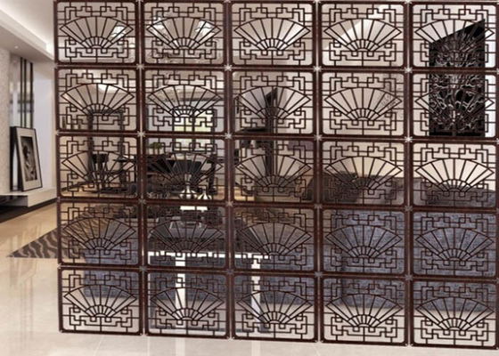 Китай Ветрозащитные декоративные металлические защитные панели для гостиных / залов / офисов поставщик