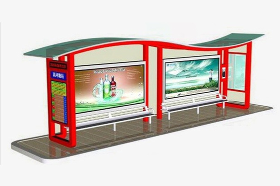 Китай Консольная автобусная остановка высокой эффективности, красиво дизайн автобусной остановки поставщик