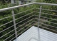 Перила балкона нержавеющей стали коррозионной устойчивости с различными полируя процессами поставщик