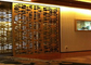Панели экрана современного золота крытые, панели металлического листа Eco содружественные декоративные поставщик