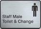 Знаки нержавеющей стали туалета гостиницы изготовленные на заказ все имеющиеся размеры T19001 аттестовал поставщик